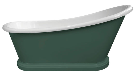 Bayswater Painted Slipper Boat Bath