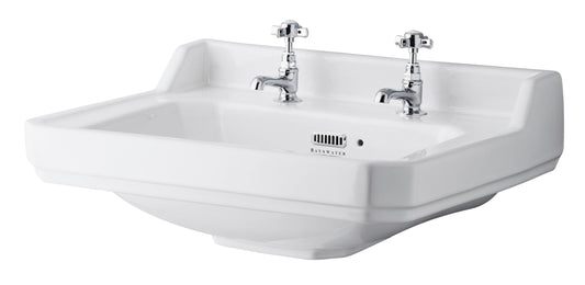 Fitzroy 595mm Basin 2TH Excluding Pedestal