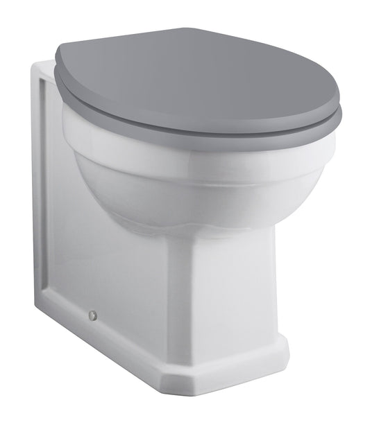 Fitzroy Pan Back to Wall, Excluding Seat