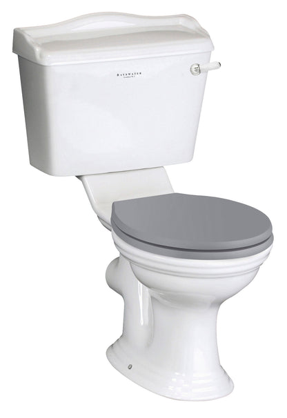 Porchester Cistern with White Lever Close Coupled, Excluding Seat