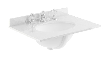 Bayswater 600mm Single Bowl 3 Tap Holes