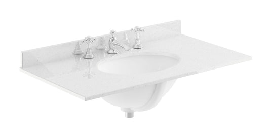 Bayswater 800mm Single Bowl 3 Tap Holes