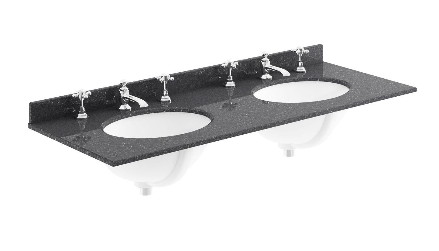 Bayswater 1200mm Double Bowl 3 Tap Holes