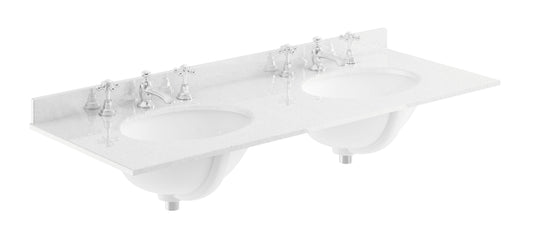 Bayswater 1200mm Double Bowl 3 Tap Holes