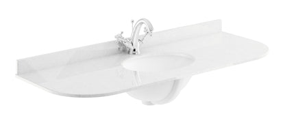 Bayswater 1200mm Single Bowl with Radius 1 Tap Hole