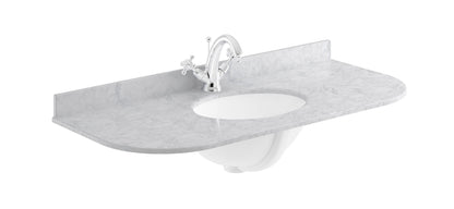 Bayswater 1000mm Single Bowl with Radius 1 Tap Hole