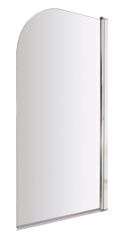 Bayswater Radius Bath Screen 6mm Toughened Safety Glass