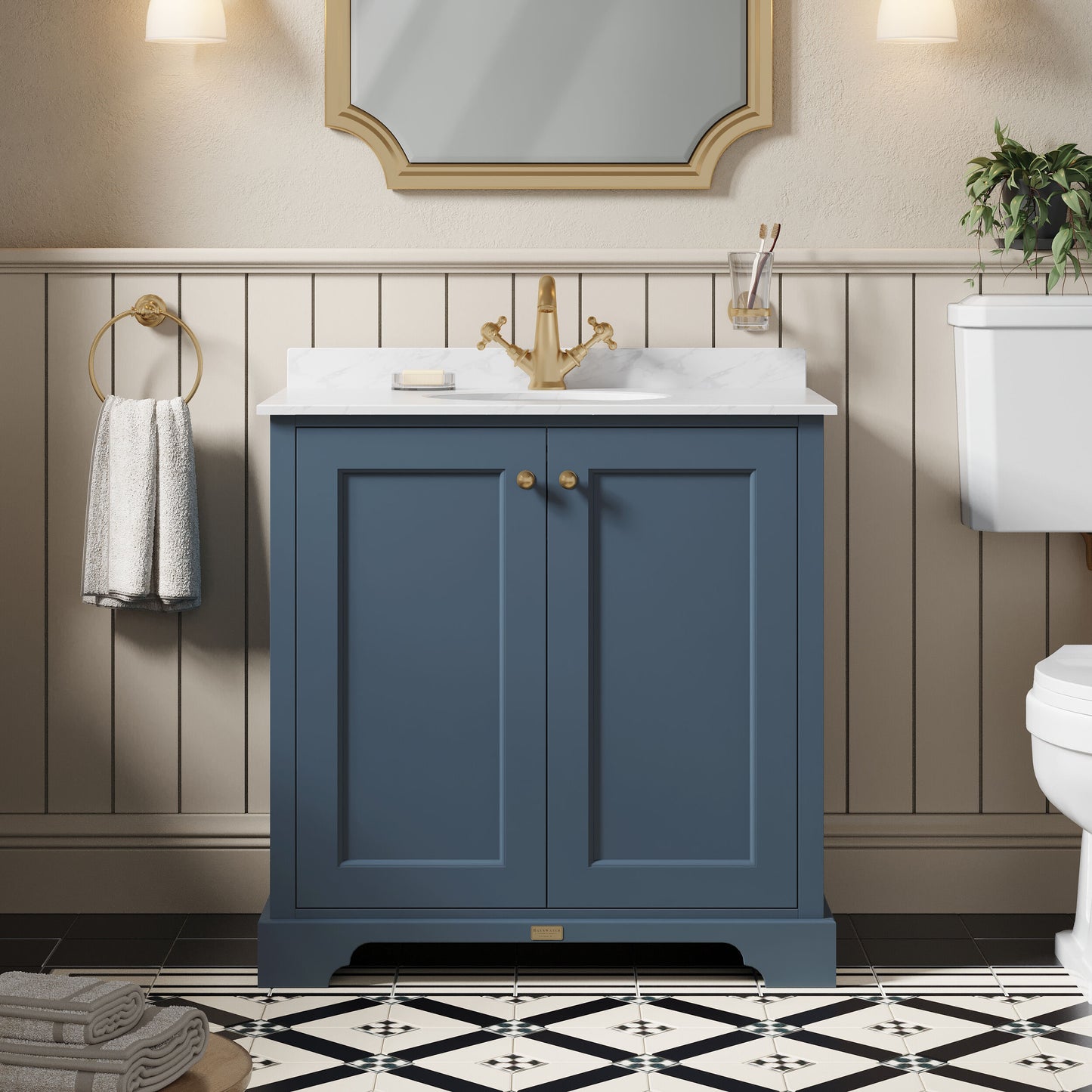 Bayswater 800mm 2-Door Basin Cabinet