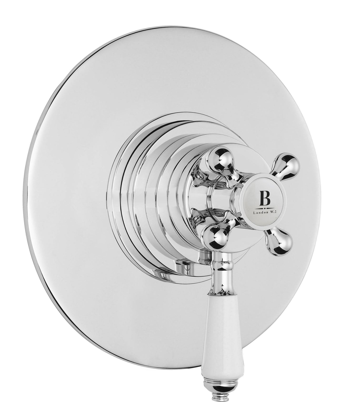 Bayswater Round Dual Thermostatic Concealed Valve