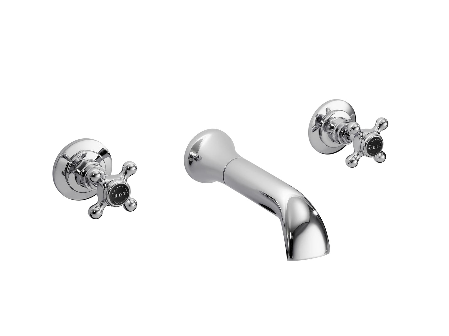 Bayswater 3 Tap Holes Wall Bath Filler