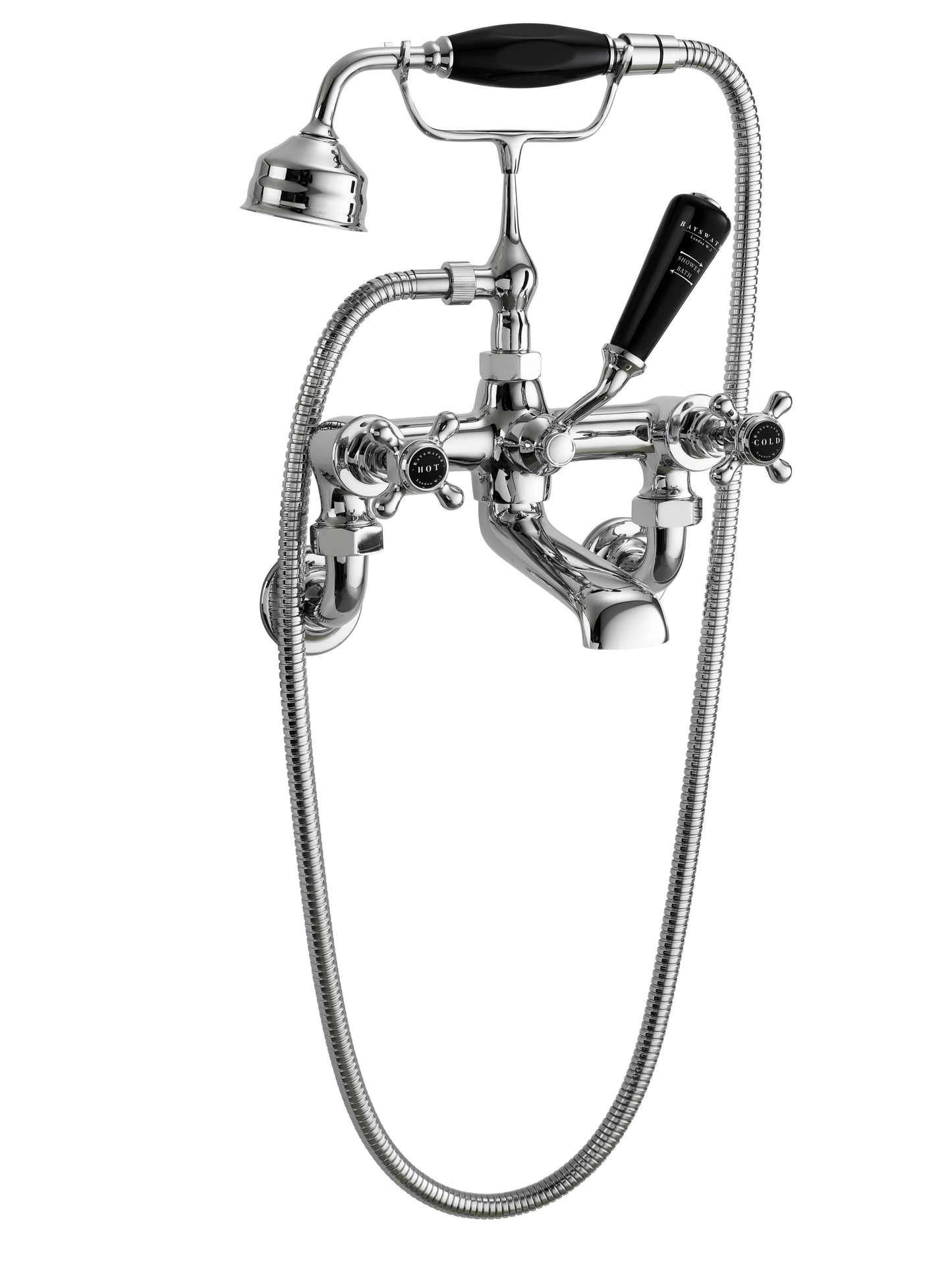 Bayswater Wall Mounted Bath Shower Mixer