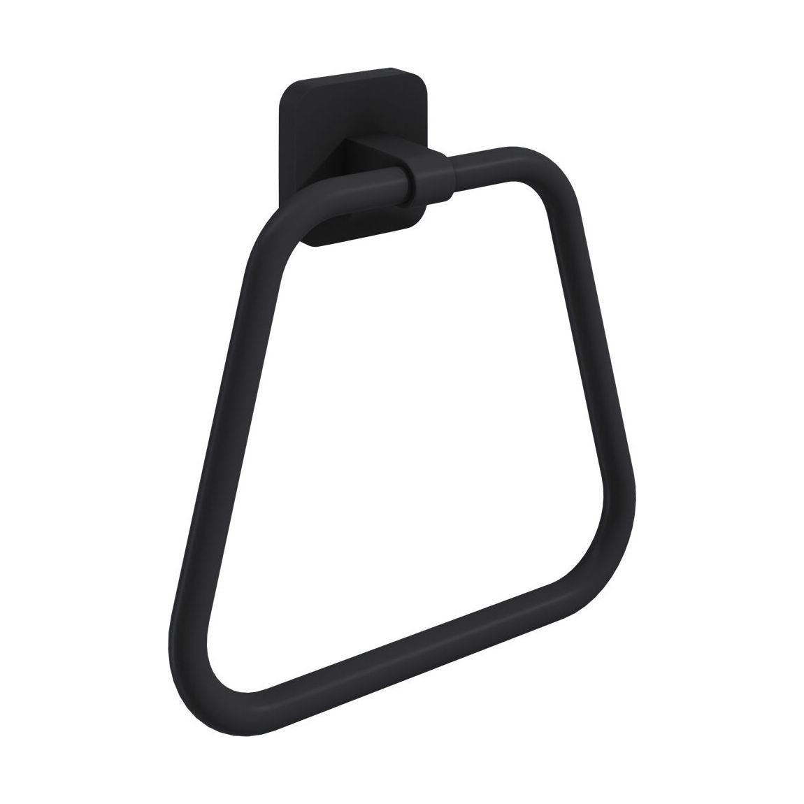 [BB201K] Contemporary Wall Mounted Bathroom Towel Ring - Choice of Finish - Cutout