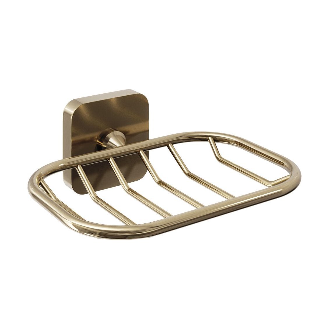 [BB701BB] Wall Mounted Bathroom Soap Holder Basket - Choice of Finish - Cutout