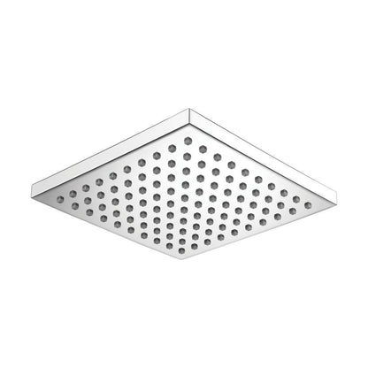 [BB9331] Balterley Modern Bathroom Fixed Square Shower Head ABS 1/2-inch BSP Inlet Connection, 200x200mm - Chrome Finish - Cutout