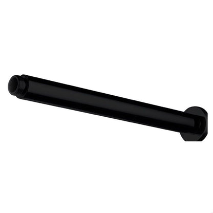 [BB9342BL] Balterley Modern Long Round Ceiling Mounted Shower Arm, 221mm - Matt Black - Cutout