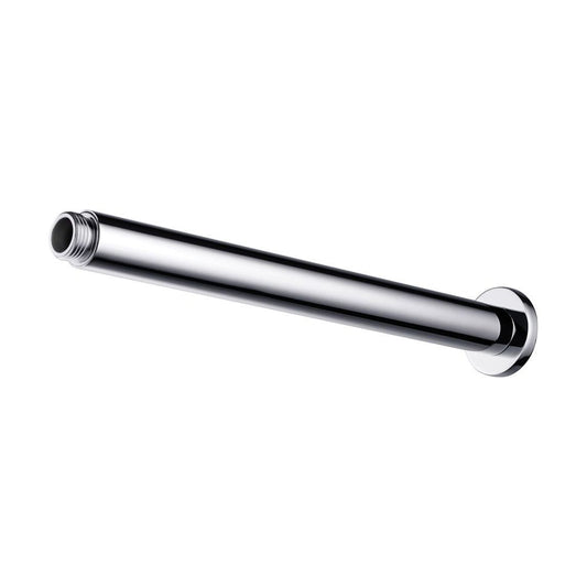 [BB9342] Balterley Modern Bathroom Long Round Ceiling Mounted Shower Arm Durable Stainless Steel Construction, 221mm - Chrome Finish - Cutout