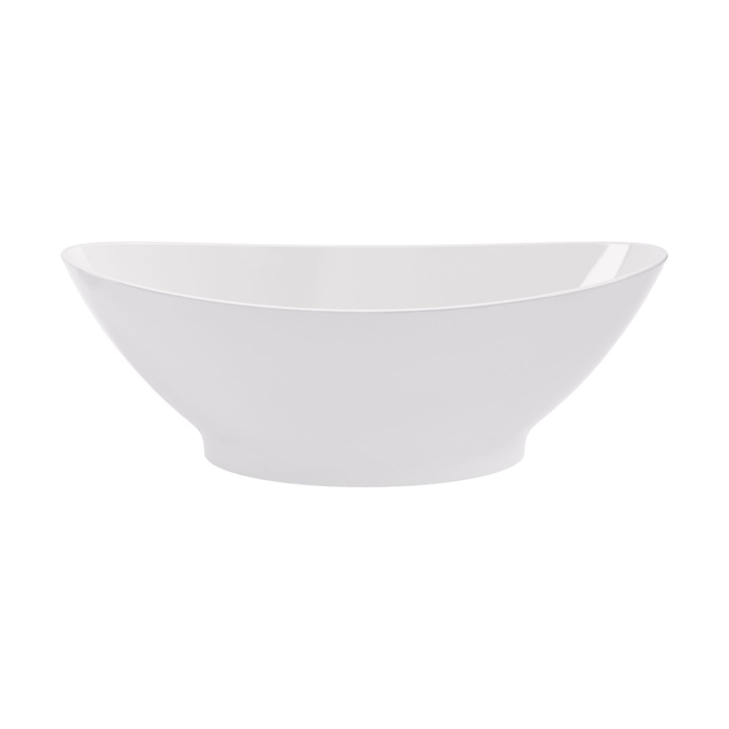 [BBB005] Balterley Gradbach Freestanding Luxury Oval Double Ended Bath, 1890 x 900mm - Gloss White - Cutout