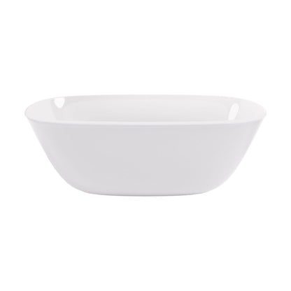 [BBB078] Balterley Sedgley Freestanding Luxury Oval Double Ended Bath, 1615 x 760mm - Polished White - Cutout