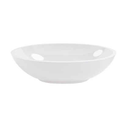 [BBB110] Balterley Castern/Rodsley Countertop Oval Basin, 575 x 145mm - Polished White - Cutout