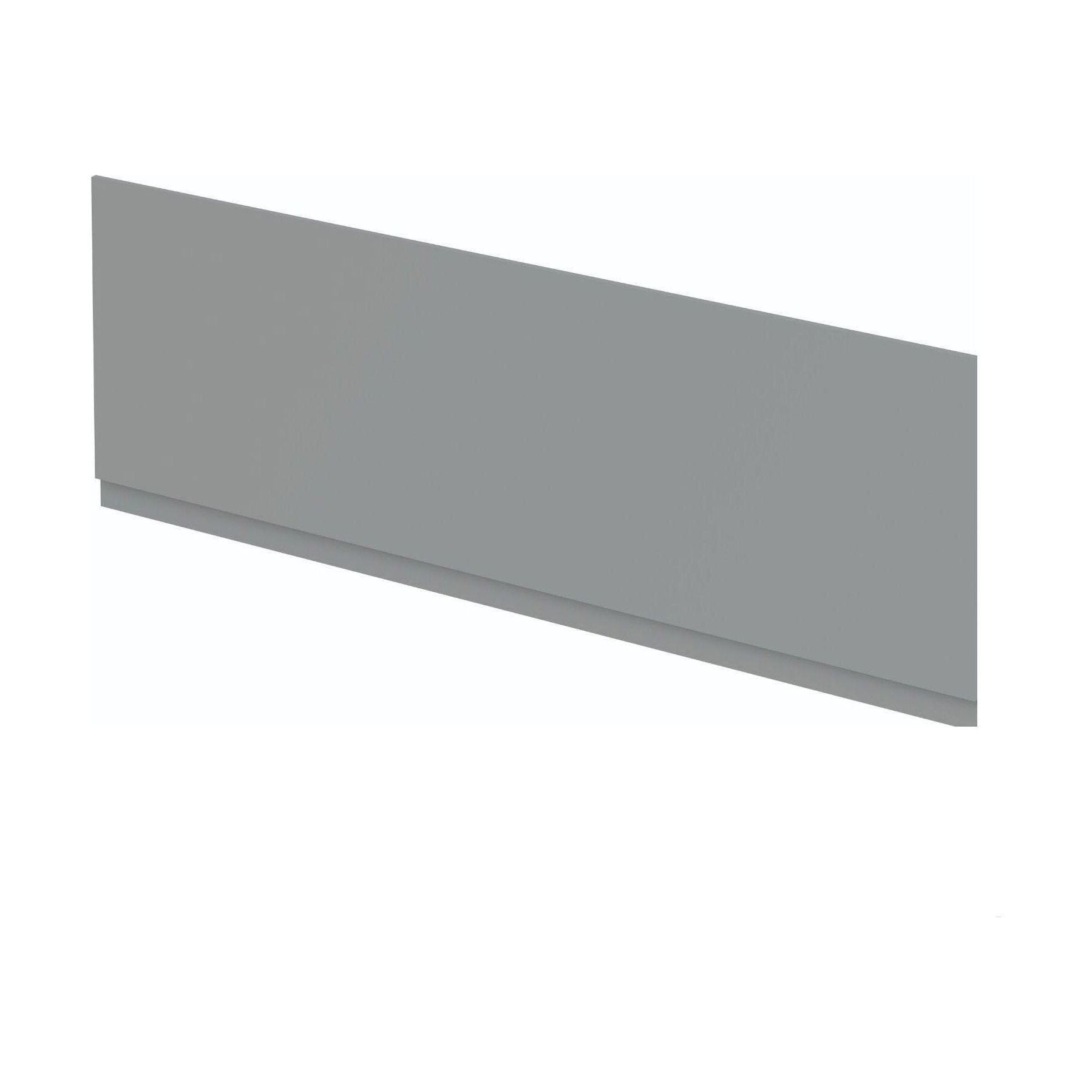 [BBBPG1500] 1500mm Front Bath Panel Matt Grey - Cutout