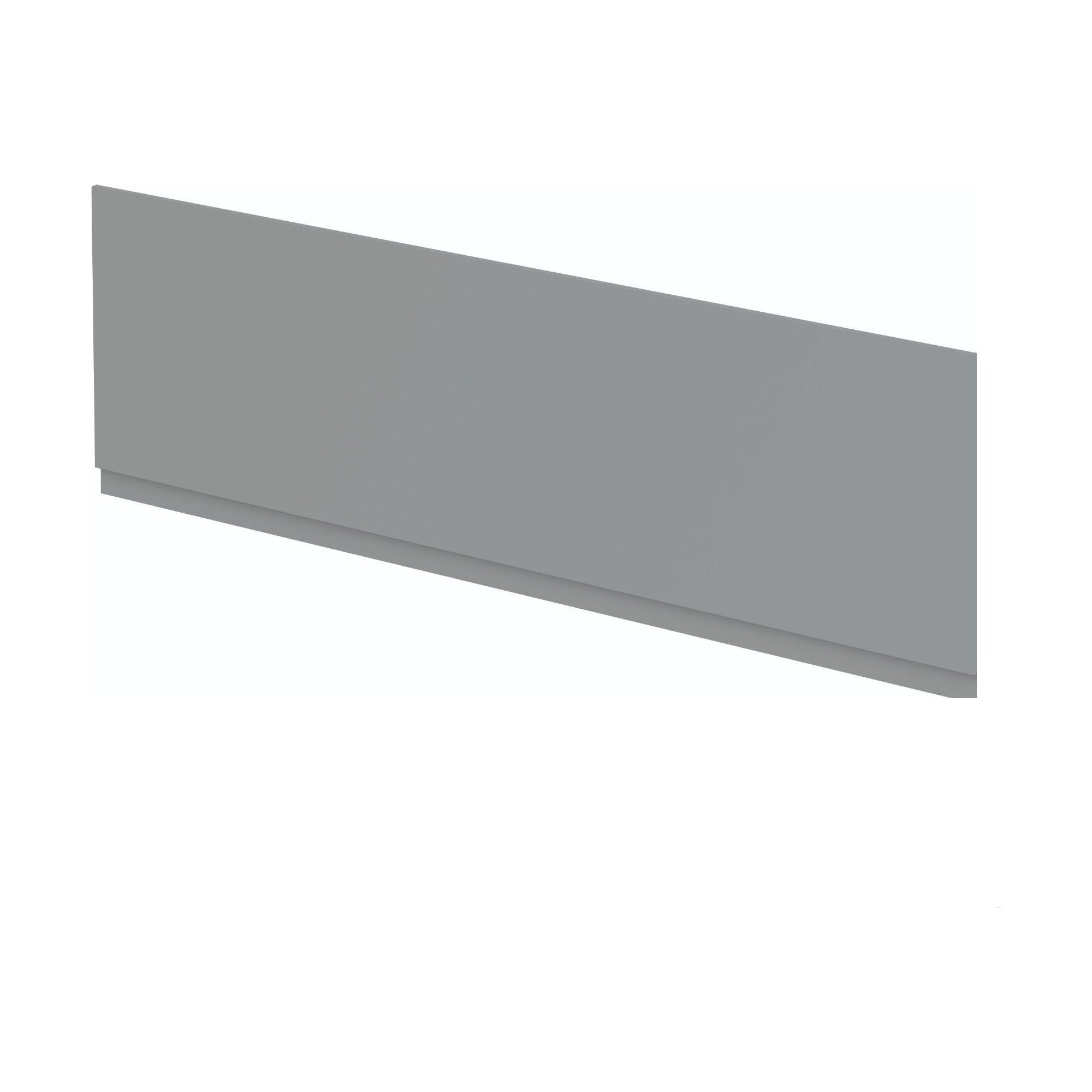 [BBBPG1700] 1700mm Front Bath Panel Matt Grey - Cutout