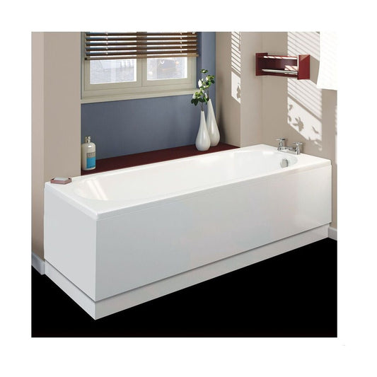 [BBBPM1500] 1500mm Front Bath Panel WhGL - Cutout