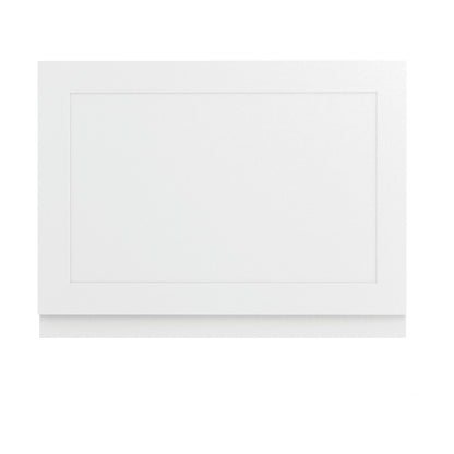[BBBPSW0700] 700mm Shaker Style End Bath Panel White - Cutout