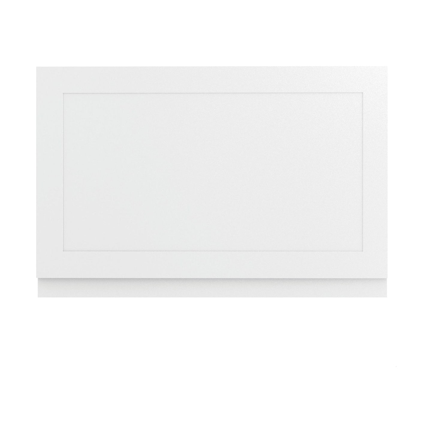 [BBBPSW0800] 800mm Shaker Style End Bath Panel White - Cutout