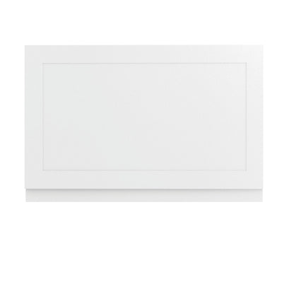 [BBBPSW0800] 800mm Shaker Style End Bath Panel White - Cutout