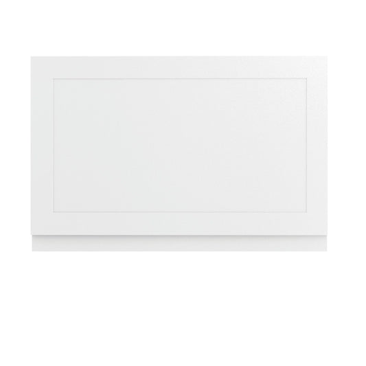 [BBBPSW0800] 800mm Shaker Style End Bath Panel White - Cutout
