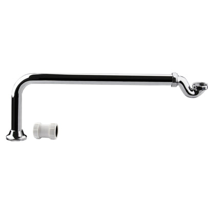 [BBBW366] Traditional Shallow Seal Bath Trap - Cutout