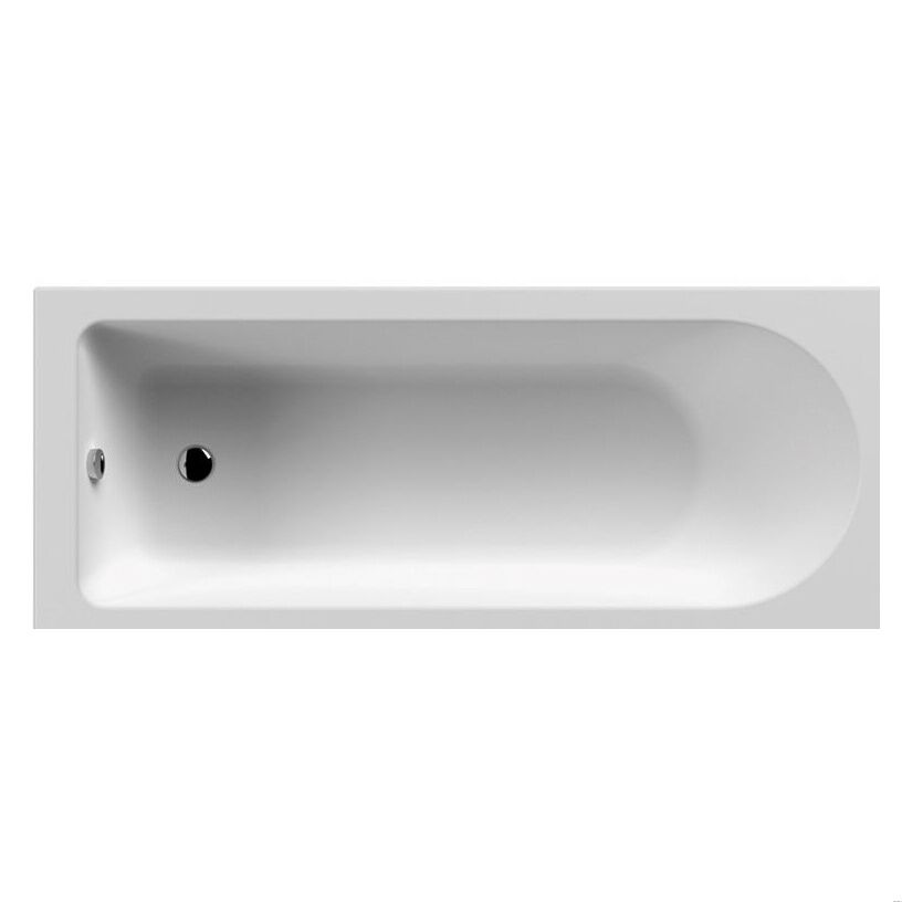 [BBCAS152] Round Single Ended Shower Bath - 1500 x 700mm - Cutout