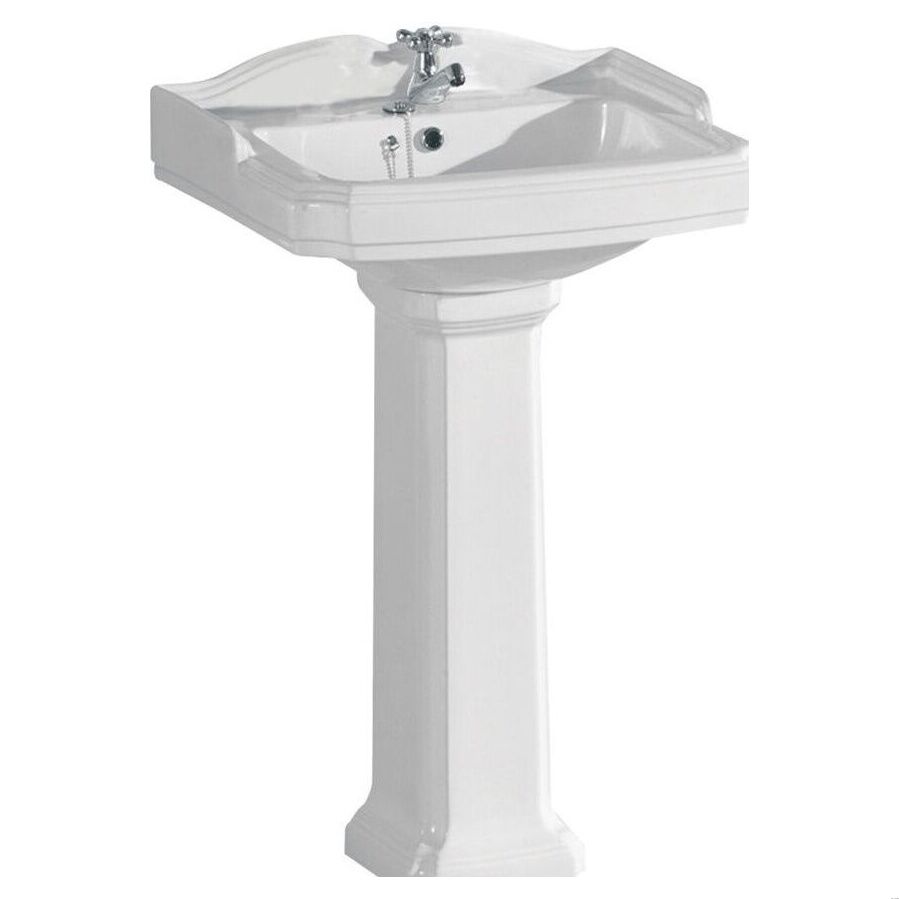 [BBCL1THBAS] Traditional 1 Tap Hole Basin - Cutout