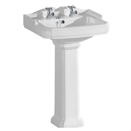 [BBCL2THBAS] Traditional 2 Tap Hole Basin - Cutout