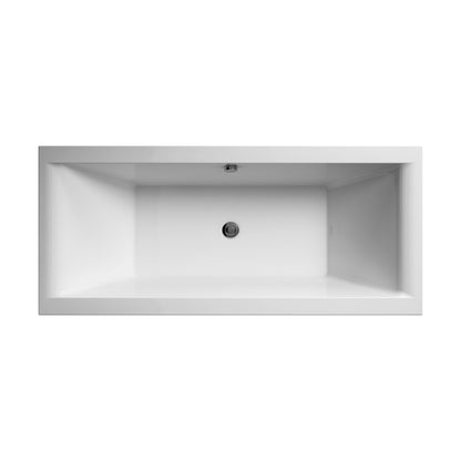 [BBDE006] Square DE Bath with Leg Set 1700x700 EL - Cutout