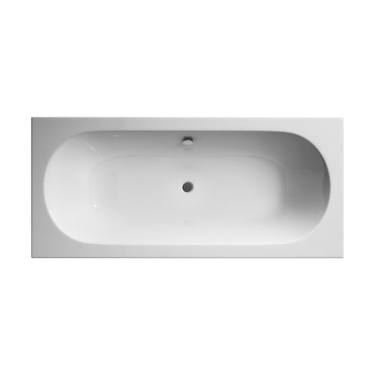 [BBDE009] Round DE Bath with Leg Set 1700x700 EL - Cutout