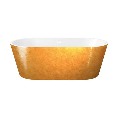 [BBEA102CO] Luxury Modern Freestanding Oval Bath - Choice of Finish & Size - Cutout