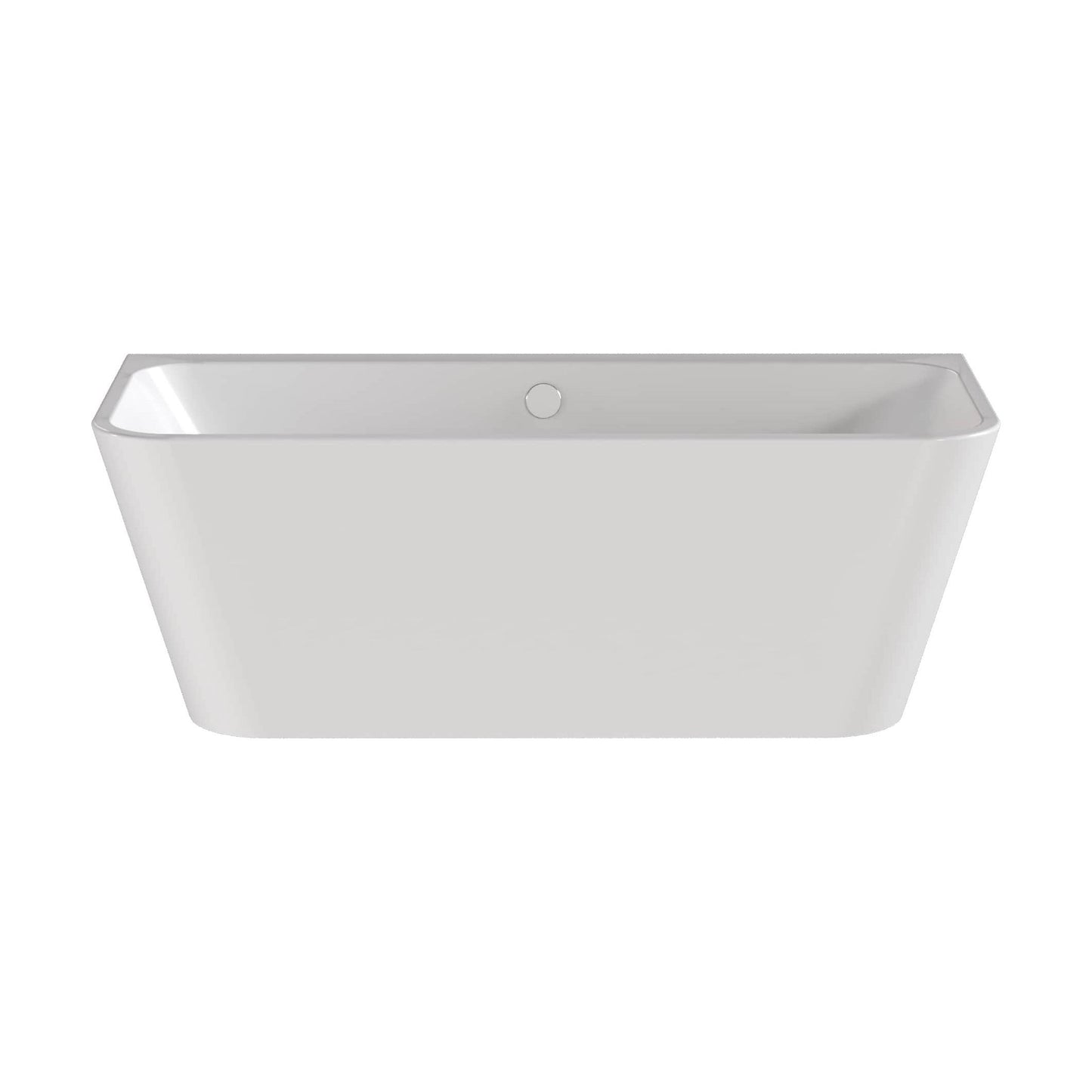 [BBFS107] Square BTW Freestanding Bath 1600x700x57 - Cutout
