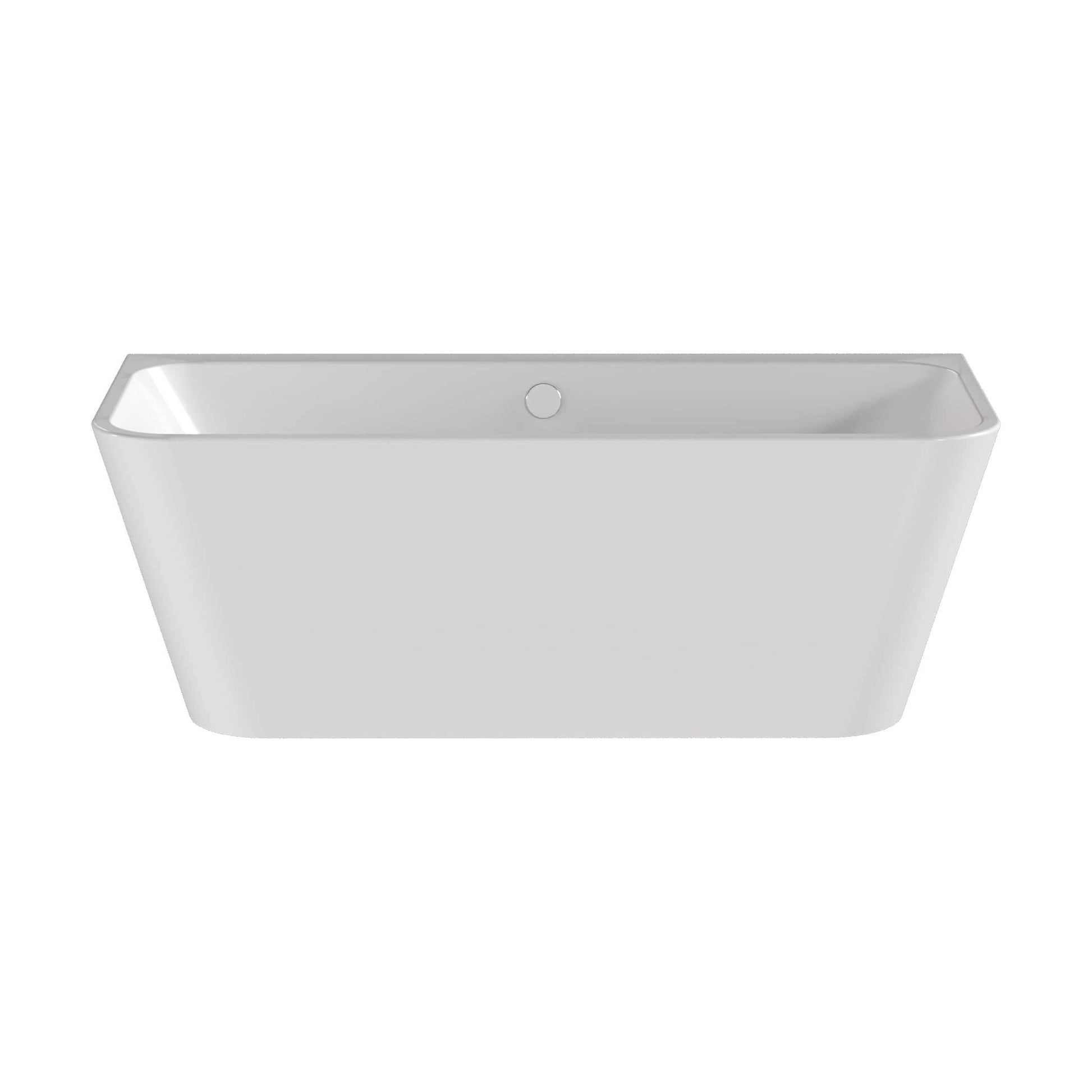 [BBFS107] Square BTW Freestanding Bath 1600x700x57 - Cutout