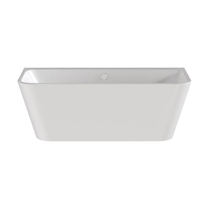 [BBFS107] Square BTW Freestanding Bath 1600x700x57 - Cutout