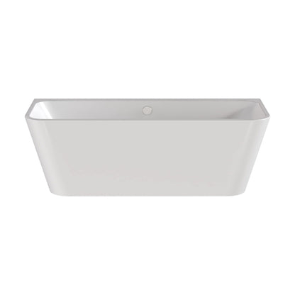 [BBFS108] Square BTW Freestanding Bath 1700x700x57 - Cutout