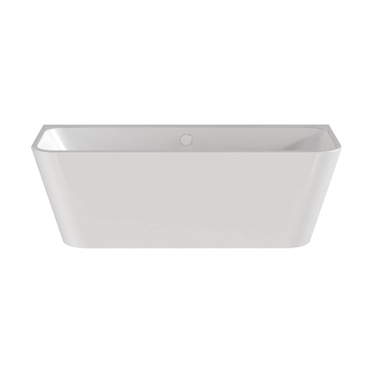 [BBFS108] Square BTW Freestanding Bath 1700x700x57 - Cutout