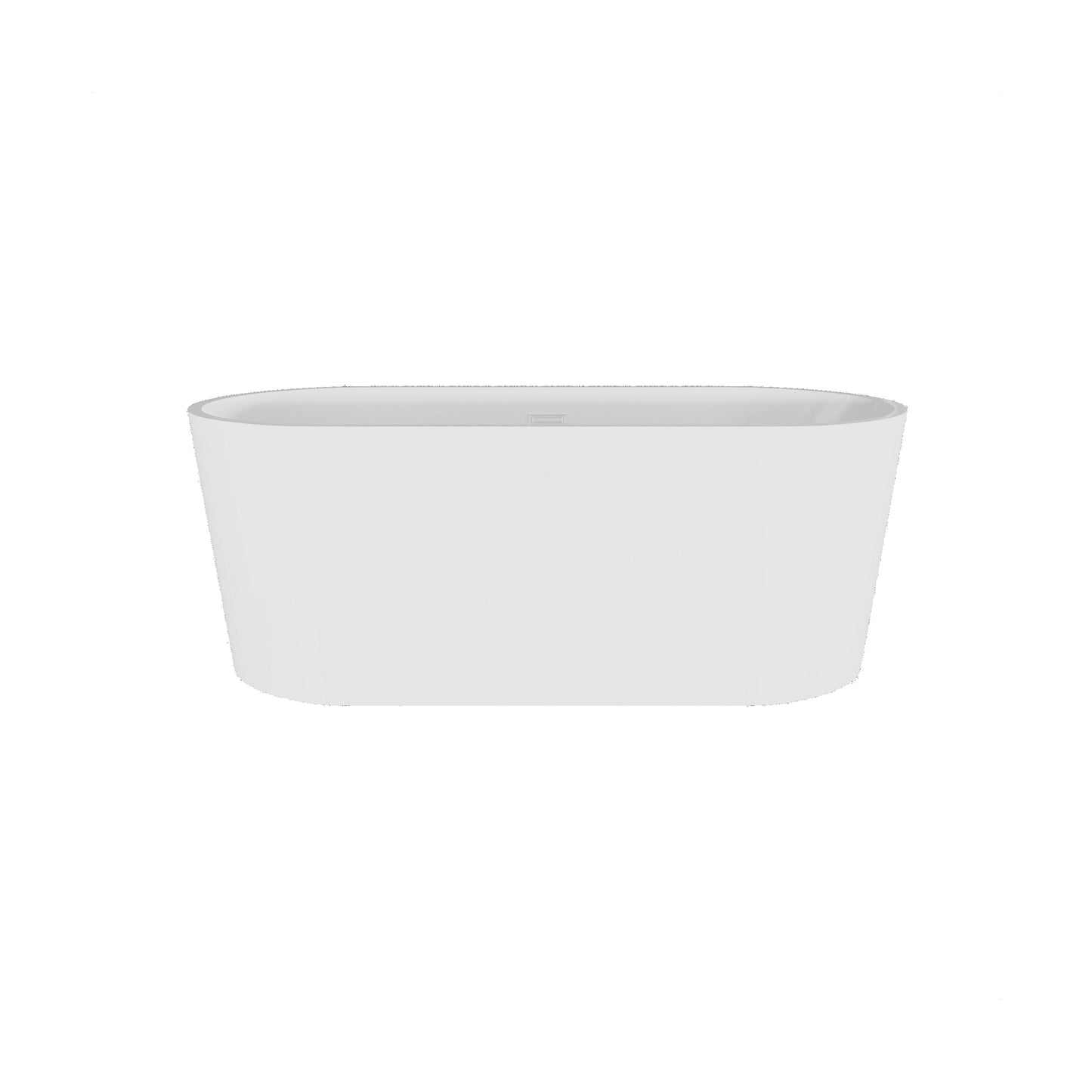 [BBFS151] Contemporary Oval Freestanding Double Ended Bath - Choice of Size - Cutout