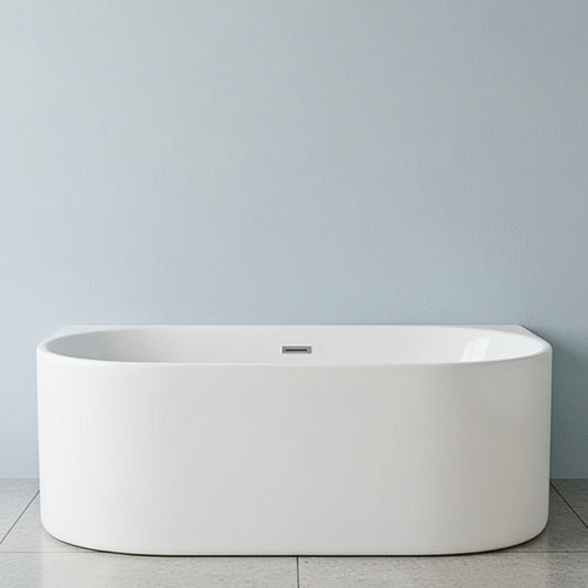 Contemporary Back To Wall Freestanding Bath from Balterley - 1700mm x 750mm