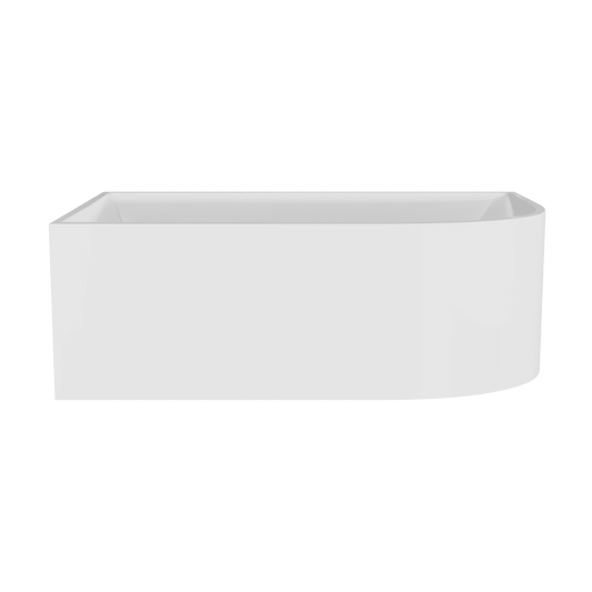 Left Hand J-Shaped Freestanding Bath from Balterley - 1700mm x 720mm