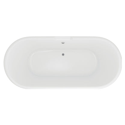 [BBFSB301] Freestanding Double Ended Bath - 1695mm - Cutout