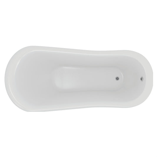 [BBFSB303] Freestanding Slipper Bath - 1555mm - Cutout