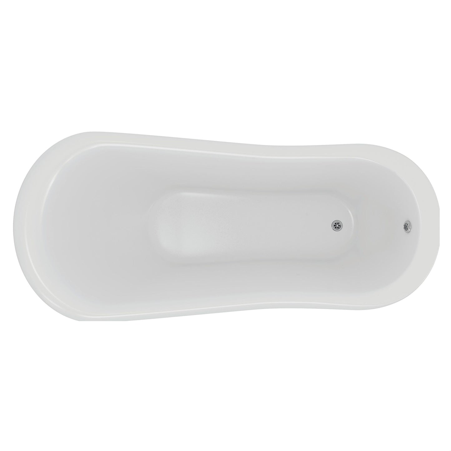 [BBFSB304] Freestanding Slipper Bath - 1685mm - Cutout