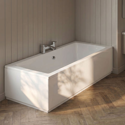 [BBPA112] Gloss White MDF Bath End Panel - Choice of Size - Silo