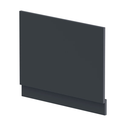 [BBPA1411] 700mm Bath MDF End Panel & Plinth - Dark Grey - Cutout